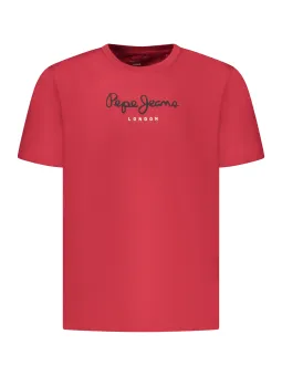 Pepe Jeans Herren T-Shirt Rot mieten - Flex-Fashion Verleih