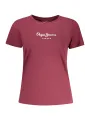 Pepe Jeans Damen T-Shirt XS Rot mieten bei Flex-Fashion