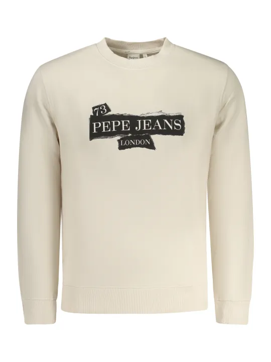 Pepe Jeans Herren Sweatshirt Beige mieten – Flex-Fashion