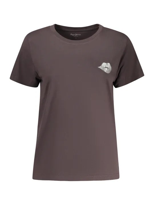 Pepe Jeans Damen T-Shirt Schwarz mieten | Flex-Fashion Verleih