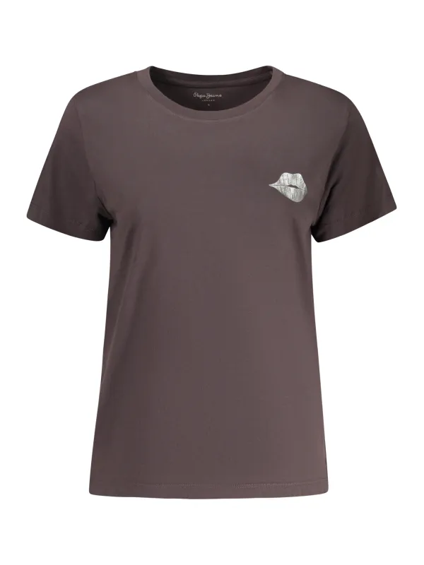 Pepe Jeans Damen T-Shirt Schwarz mieten | Flex-Fashion Verleih