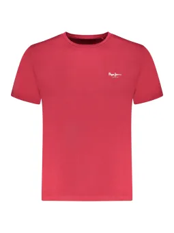 Pepe Jeans Herren T-Shirt Rot mieten | Flex-Fashion Verleih