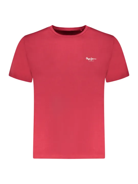 Pepe Jeans Herren T-Shirt Rot mieten | Flex-Fashion Verleih