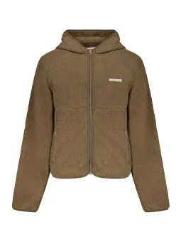 Brauner GUESS Damen Hoodie mieten - Flex-Fashion Verleih