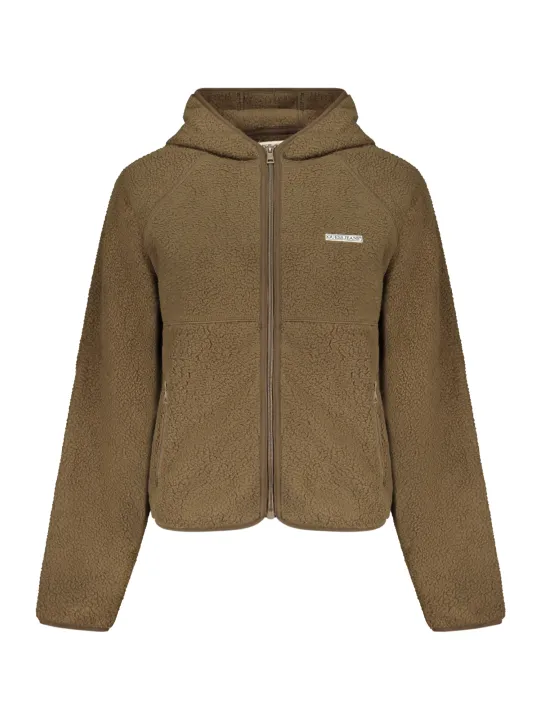 Brauner GUESS Damen Hoodie mieten - Flex-Fashion Verleih