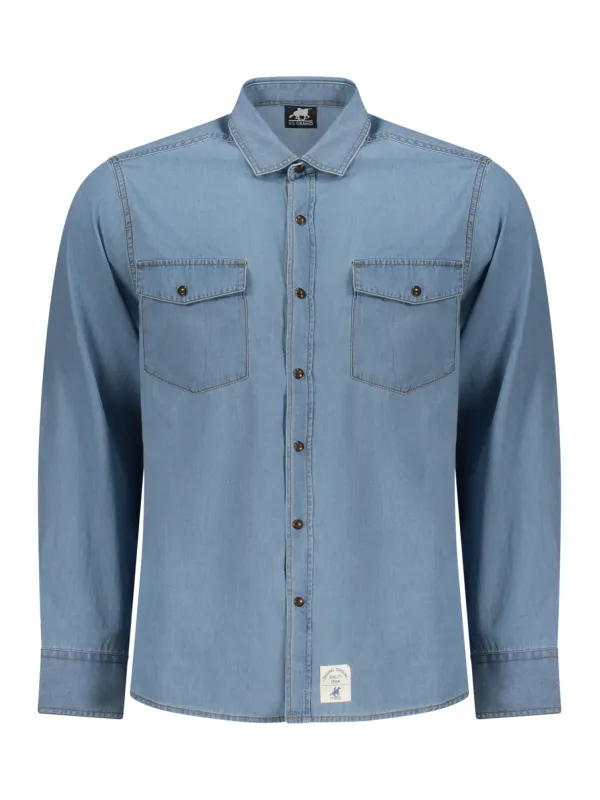 Mieten Sie das U.S. GRAND Herrenhemd in Hellblau - Flex-Fashion