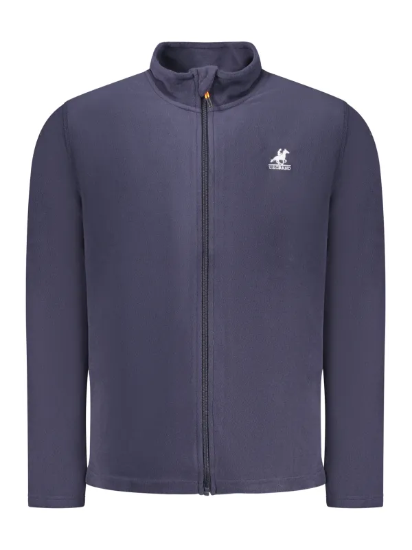 Mieten Sie U.S. GRAND Herren Fleece-Sweatshirt Blau