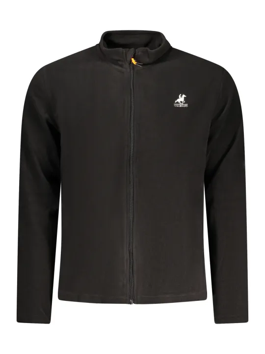 Mieten Sie U.S. GRAND Herren Fleece-Sweatshirt Schwarz