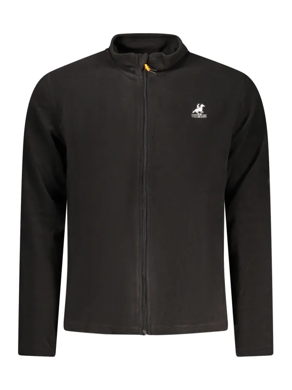 Mieten Sie U.S. GRAND Herren Fleece-Sweatshirt Schwarz