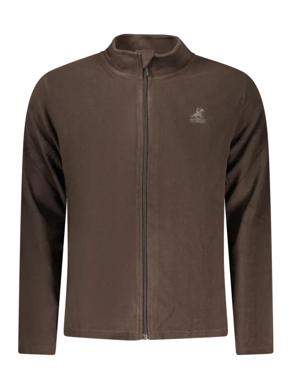 U.S. GRAND Herren Fleece-Sweatshirt Braun mieten bei Flex-Fashion