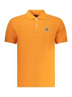 North Sails Herren Poloshirt Orange mieten bei Flex-Fashion