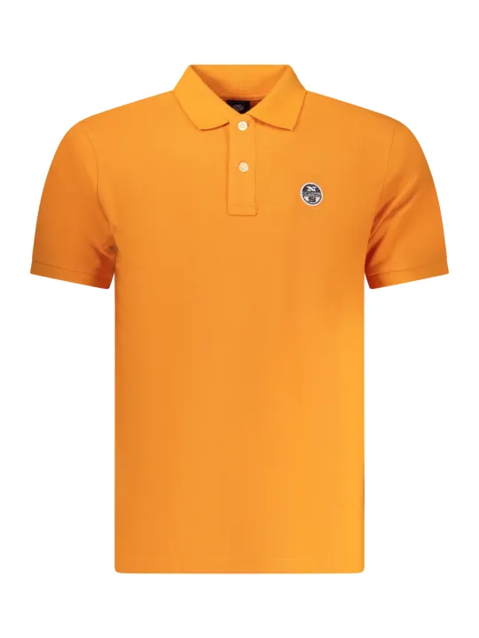 North Sails Herren Poloshirt Orange mieten bei Flex-Fashion