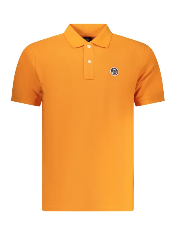 North Sails Herren Poloshirt Orange mieten bei Flex-Fashion