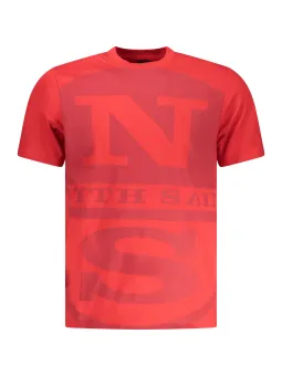 North Sails Herren T-Shirt Rot leihen | Flex-Fashion Verleih