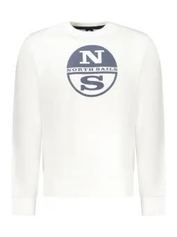 North Sails Herren Sweatshirt mieten – Weiß, S-3XL, Flex-Fashion