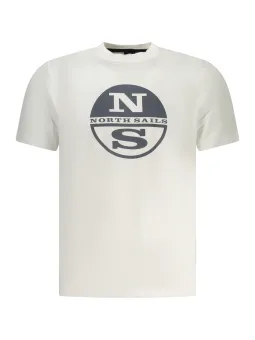 North Sails Herren T-Shirt Weiß mieten | Flex-Fashion Verleih