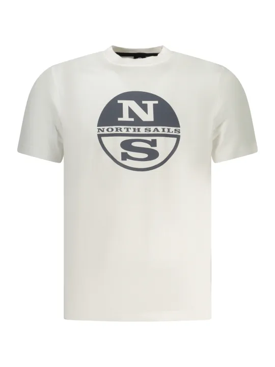 North Sails Herren T-Shirt Weiß mieten | Flex-Fashion Verleih