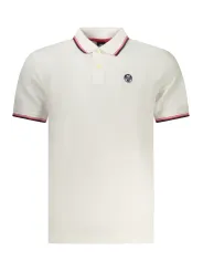 North Sails Herren Poloshirt in Weiß mieten - Flex-Fashion