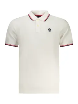North Sails Herren Poloshirt in Weiß mieten - Flex-Fashion