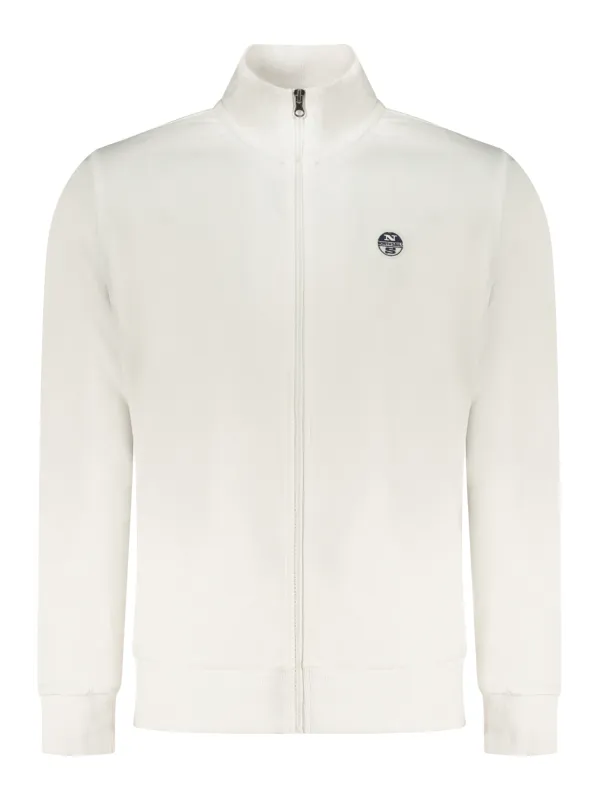 North Sails Herren Sweatshirt Weiß mieten | Flex-Fashion Verleih
