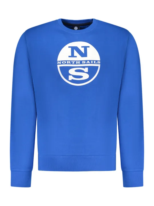 North Sails Herren Sweatshirt Blau mieten | Flex-Fashion