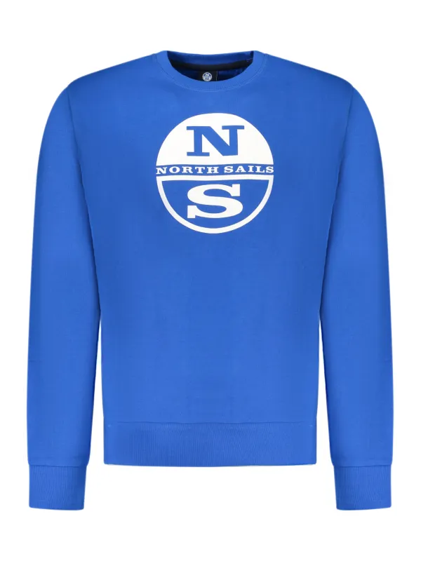 North Sails Herren Sweatshirt Blau mieten | Flex-Fashion