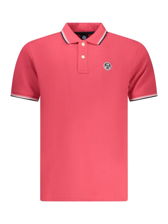 Poloshirt Verleih: North Sails Rot für Herren - Alle Größen
