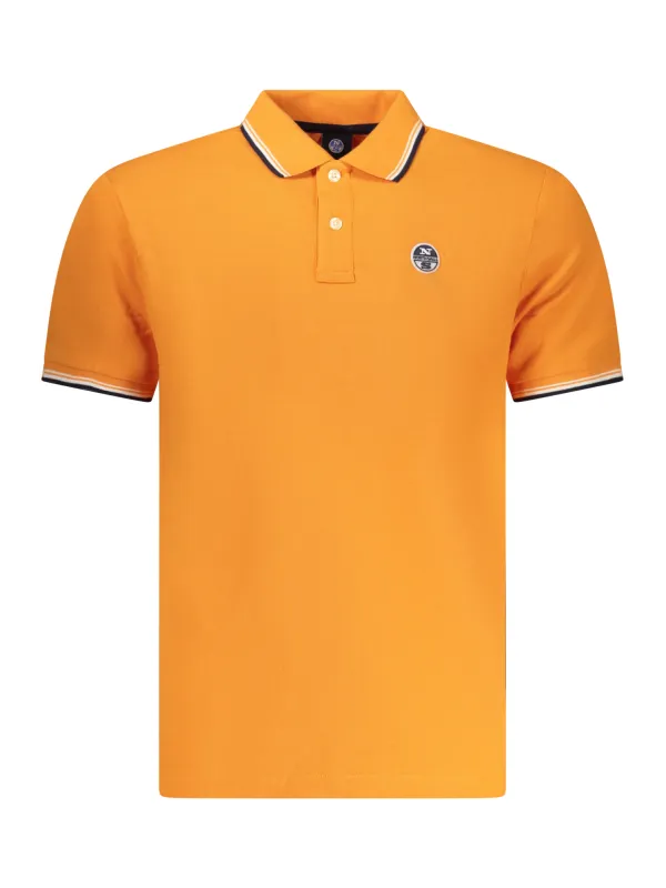 North Sails Herren Poloshirt Orange mieten | Flex-Fashion