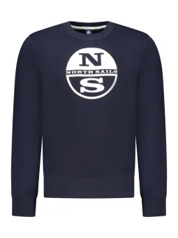 Blaues North Sails Herren Sweatshirt mieten – Flex-Fashion