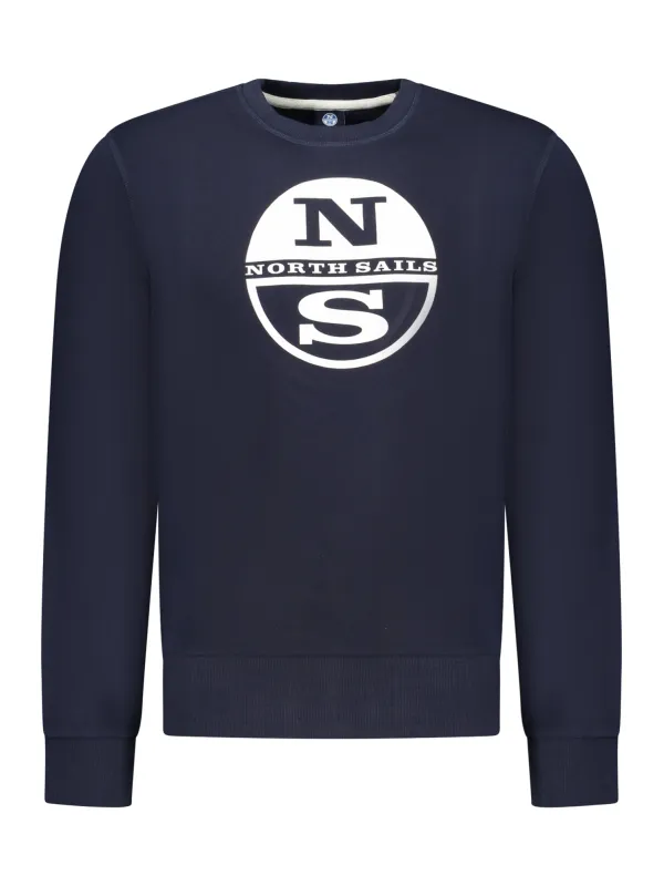 Blaues North Sails Herren Sweatshirt mieten – Flex-Fashion