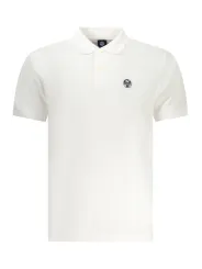 North Sails Herren Poloshirt Weiß mieten | Flex-Fashion Verleih