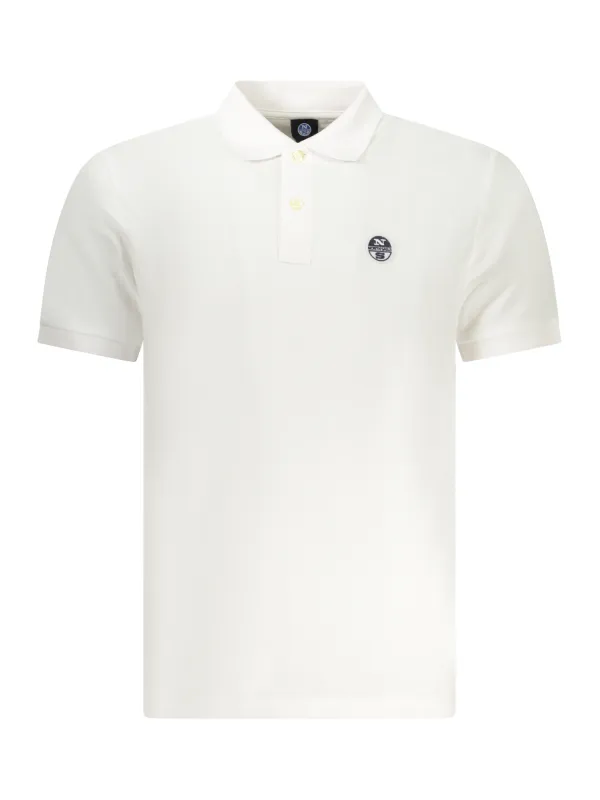 North Sails Herren Poloshirt Weiß mieten | Flex-Fashion Verleih