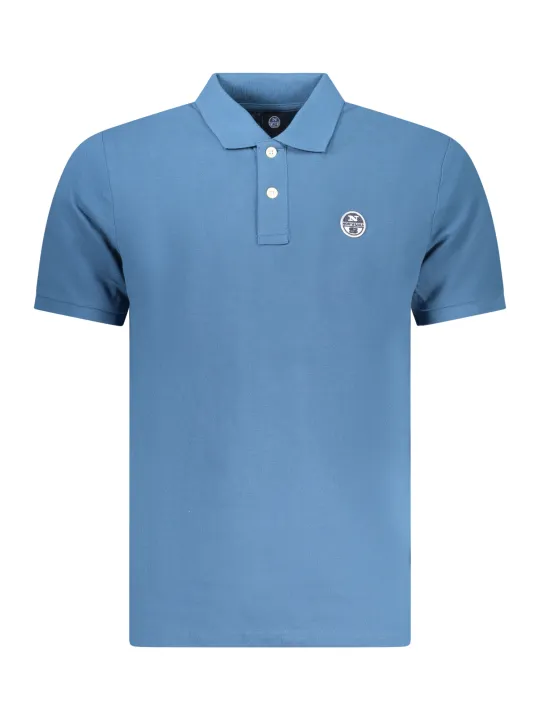 North Sails Herren Poloshirt Blau mieten - Flex-Fashion Verleih