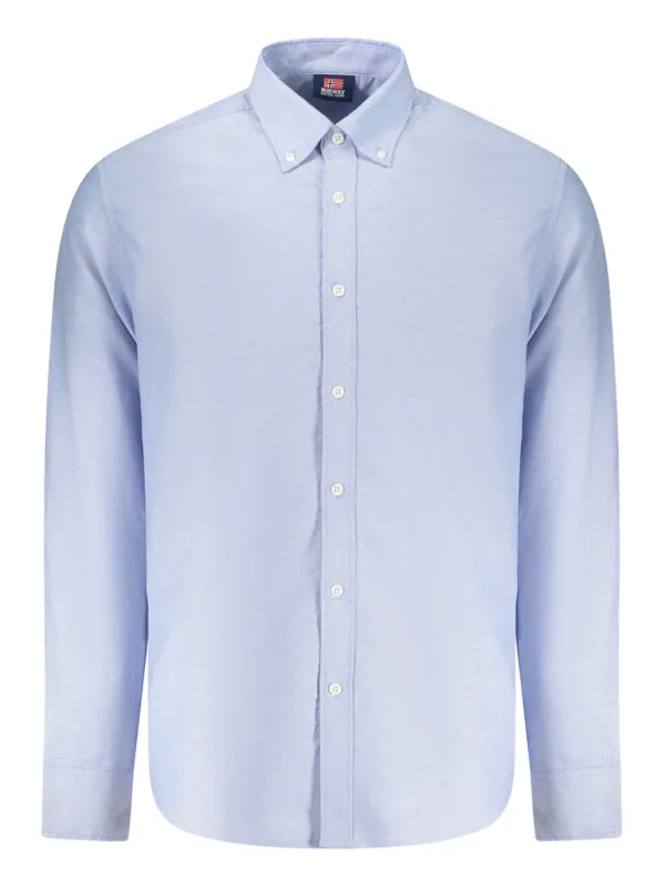 Leihen Sie stilvolles Herrenhemd Hellblau | Flex-Fashion