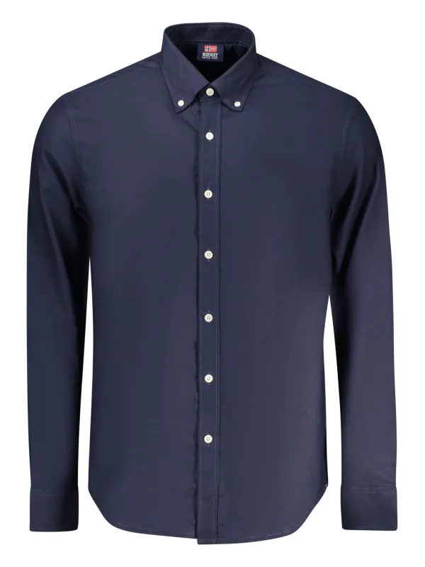 NORWAY 1963 Herren Hemd Blau leihen | Flex-Fashion Verleih