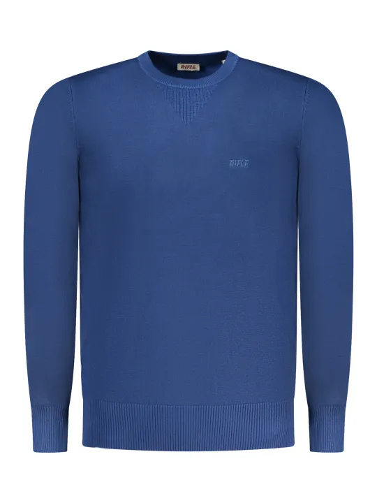 RIFLE Herren Pullover Blau Mieten | Flex-Fashion Verleih