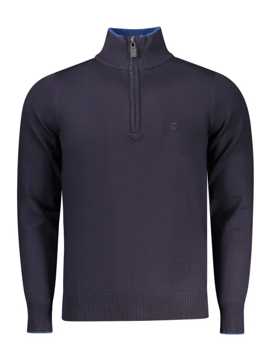 Blauer Herrenpullover mieten – COVERI MOVING Verleih-Shop