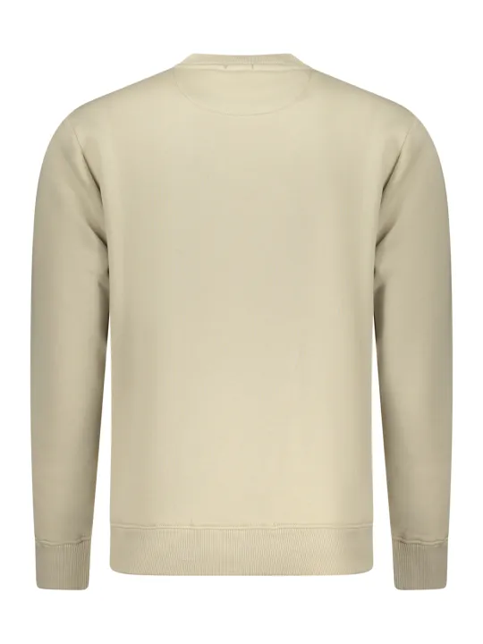 Beiges Herren Sweatshirt mieten – COVERI MOVING Verleih