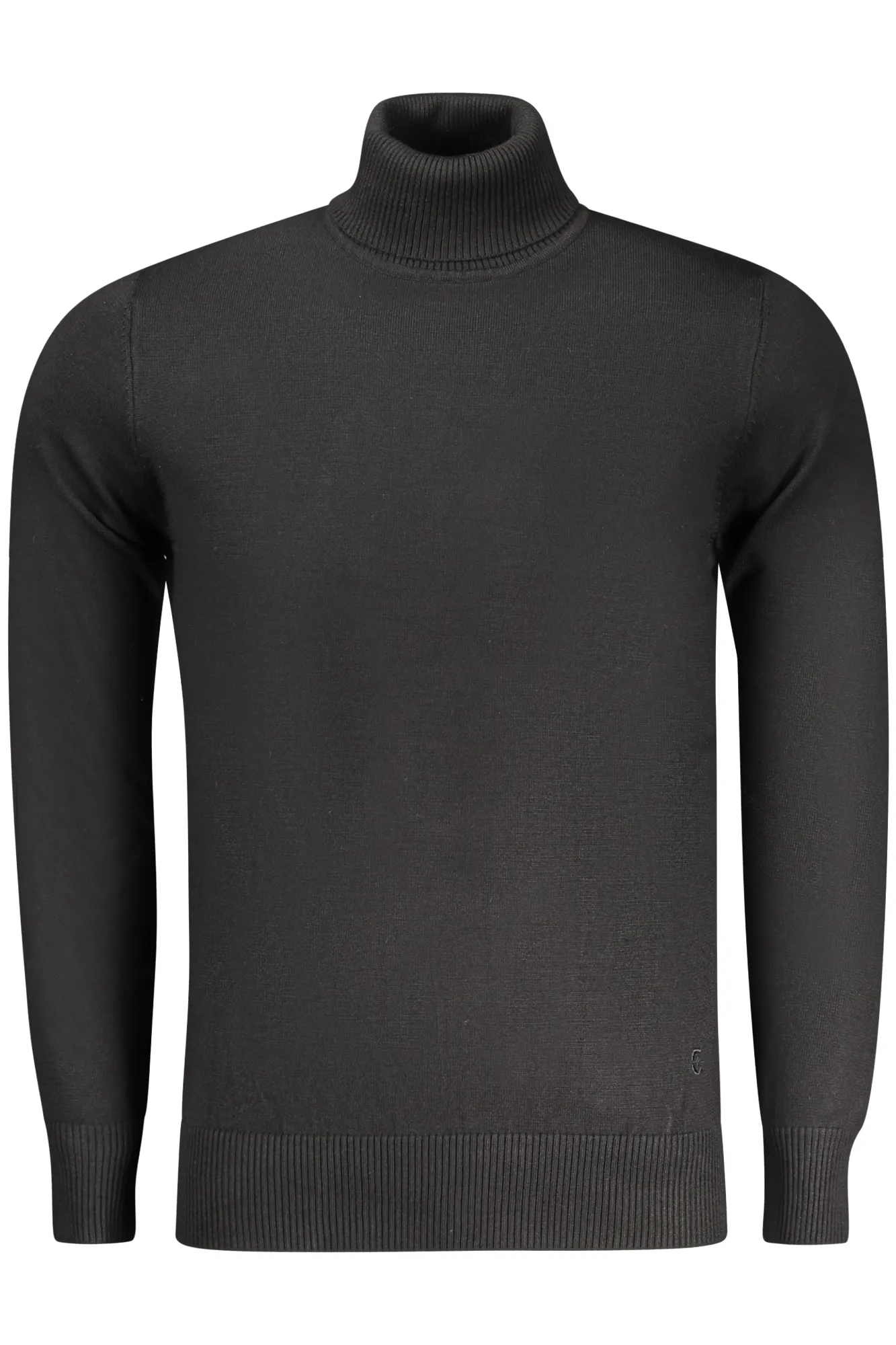 Herren ROLLKNOPFPULLOVER Schwarz TR1724_NENERO