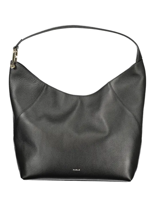 Miete die exklusive Furla Schultertasche in Schwarz - Flex-Fashion