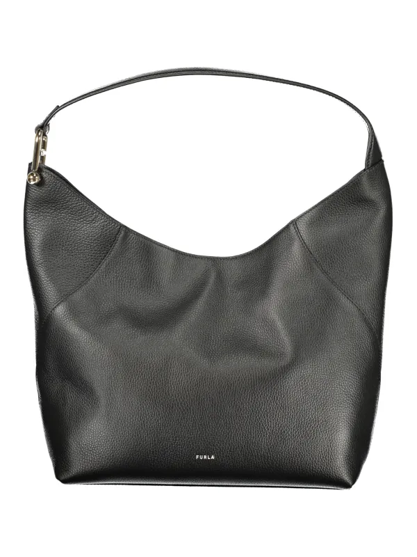 Miete die exklusive Furla Schultertasche in Schwarz - Flex-Fashion