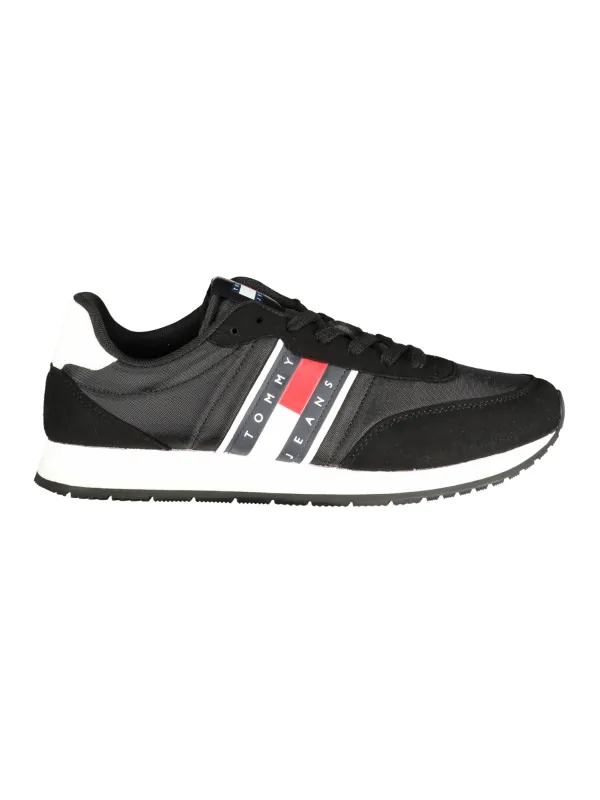Tommy Hilfiger Herren Sneakers Schwarz mieten | Flex-Fashion