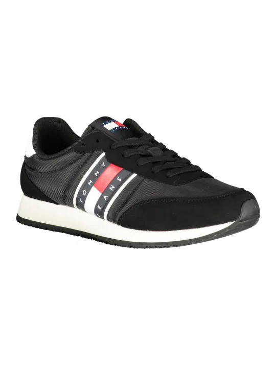 Tommy Hilfiger Herren Sneakers Schwarz mieten | Flex-Fashion
