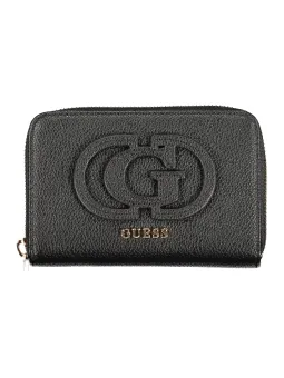GUESS JEANS Damen Geldbörse mieten - Schwarz, UNI, Stilvoll