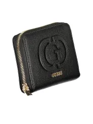 GUESS JEANS Damen Geldbörse mieten - Schwarz, UNI, Stilvoll