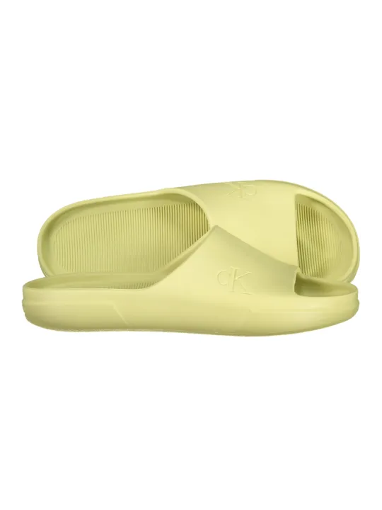 Calvin Klein Herren Pantoletten Gelb mieten | Flex-Fashion