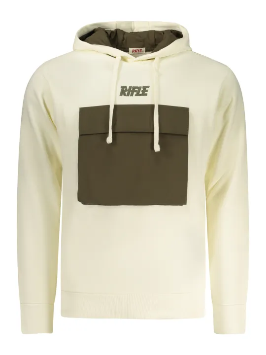 RIFLE Herren Hoodie Weiß mieten – Flex-Fashion Verleih