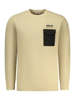 Beiges RIFLE Herren Sweatshirt mieten – Flex-Fashion Verleih