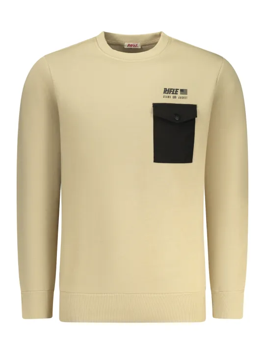 RIFLE Herren Sweatshirt Beige | online kaufen