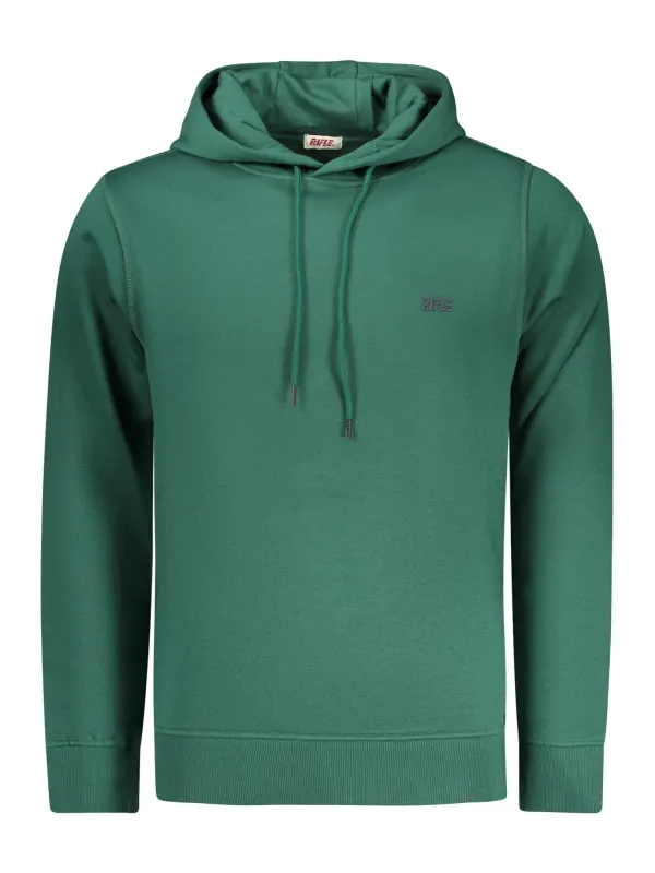 Grüner RIFLE Herren Hoodie mieten – Flex-Fashion Verleih